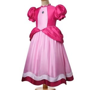 Princess Peach Costume Dress Only